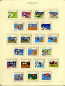 AUSTRALIA 1106-1124+1185,1186 MNH SCV $31.00 BIN $17.50