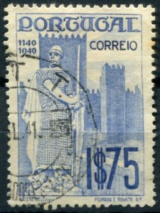 Portugal Sc#594 Used, 1.75e ultra, 8th Centenary Foundation, 3rd Restoration ...