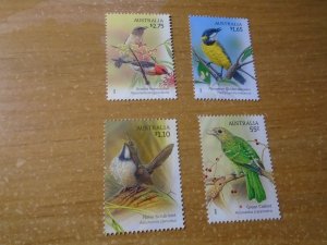 Australia  #  3148-51  MNH   Birds