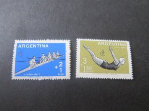 Argentina 1969 Sc CB15-6 set MNH