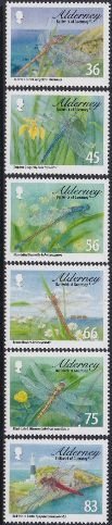 362-67 Dragonflies MNH