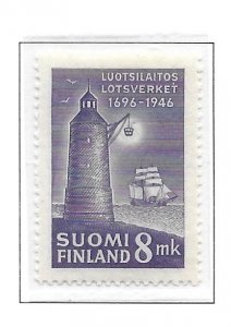 Finland 252 Lighthouse single MNH