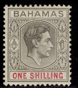 BAHAMAS GVI SG155, 1s grey-black & carmine, M MINT. Cat £40. THICK CHALKY PAPER