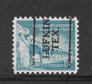 #1031A MNH Precanceled Lufkin Texas Single