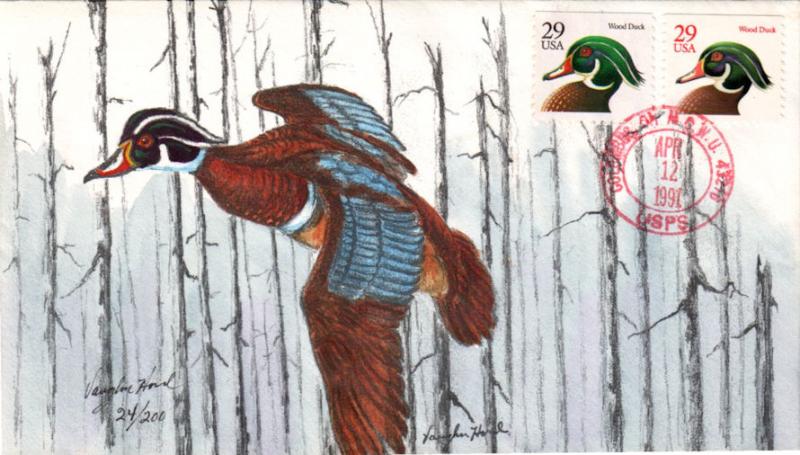 #2484-85 Wood Duck Hord FDC