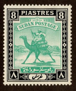 Sudan Scott 48 Unused hinged.