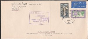 NEW ZEALAND 1940 First flight cover to London..............................B2114