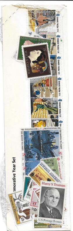 U.S.  MNH 1973 Commemorative Year Set with Folder
