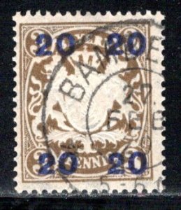 German States Bavaria Scott # 237, used