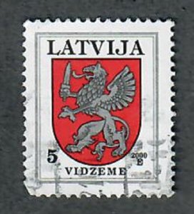 Latvia #366 used Single