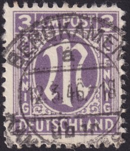 Germany Occupation - AMG Issue 1945-46, Type II #3N1-3N20 vf u