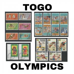 Thematic Stamps - Togo - Olympics - Choose from dropdown menu