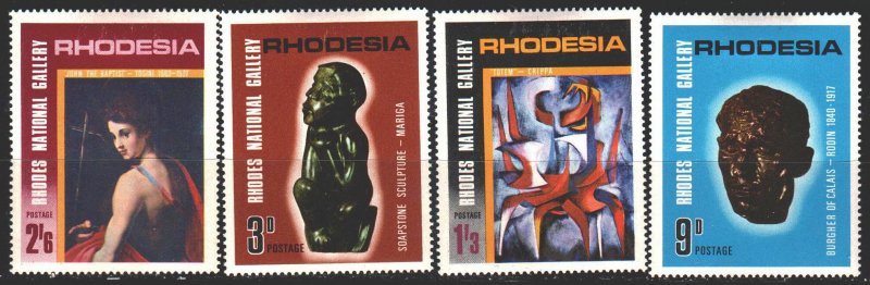 Rhodesia. 1967. 62-65. National Gallery, painting. MLH.