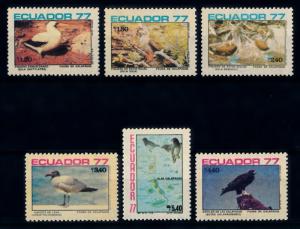 [66348] Ecuador 1977 Birds  MLH