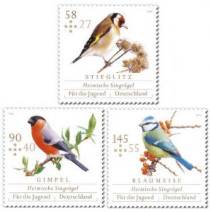 Scott #B1079-81 Song Birds MNH