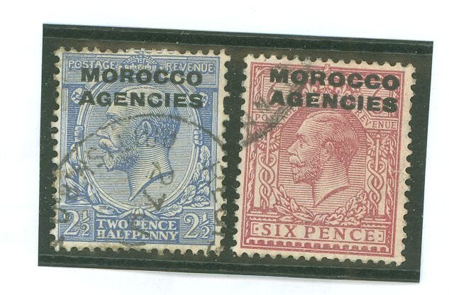 Great Britain/Morocco Agencies #223-224 Used Single