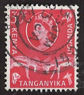 1960 Flowers Animals and Local Motives 30с Uganda Kenya Tanganyika (LL-93)