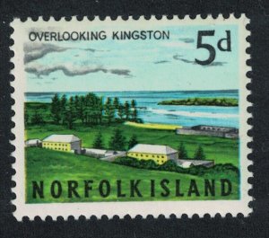 Norfolk Overlooking Kingston 5d 1964 MNH SG#51