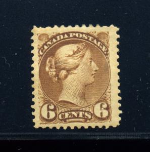 CANADA Scott #39 Queen Victoria Perf 12 Mint  Stamp (Stock Bx 374)