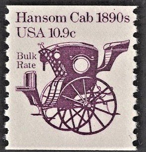 US 1904 MNH VF 10.9 Cent Hansom Cab 1890's