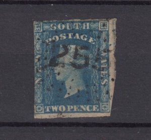 New South Wales QV 1854 2d Blue SG84 BP9474