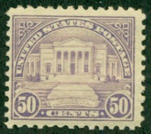 US #570, Mint Hinged, Scott $32.50