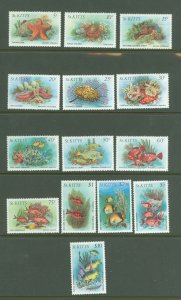 St. Kitts #139-52  Single (Complete Set)