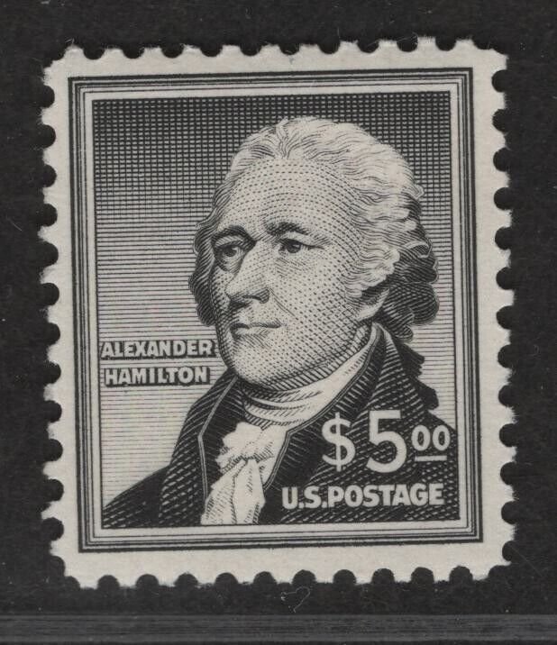 US Sc#1053 M/VLH/VF $5.00 Hamilton, Cv. $47.50