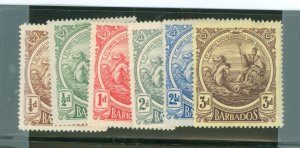 Barbados #127-132 Unused Multiple