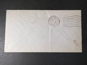 1939 Portugal FAM 18 FFC Airmail Cover Lisbon to Providence RI USA via Marseille
