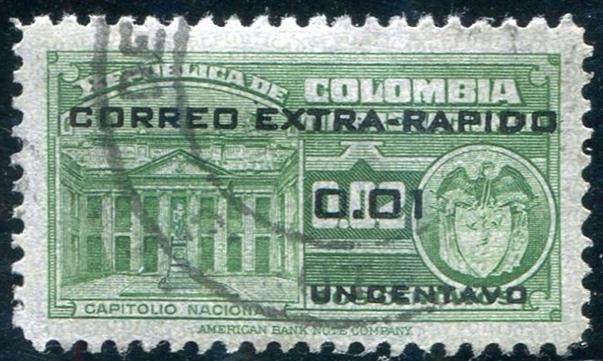 Colombia Sc# C233 Used (Co)