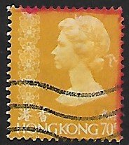 Hong Kong # 321 - Queen Elisabeth II - used  {GR44}