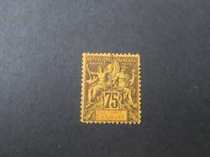 French Anjouan 1900 Sc 18 set MH