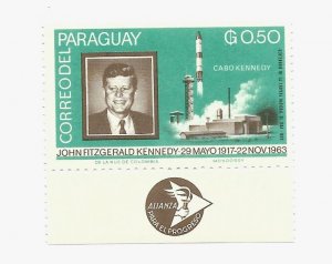 Paraguay 1965 - MNH + Tab - Scott #891 *