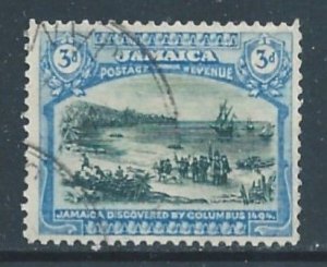 Jamaica #80 Used 3p Columbus Landing