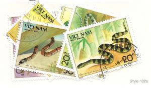 VIETNAM SNAKES 1986 ISSUE 6 DIFFERENT