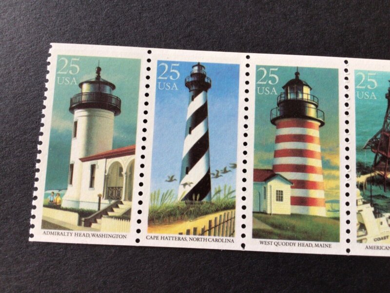 United States Lighthouses  mint never hinged stamps for collecting A13041