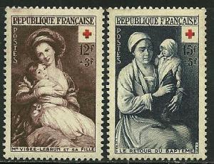 France B282-3, Mint Never Hinge  =