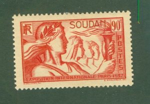 FRENCH SUDAN 110 MH CV $1.60 BIN $0.80