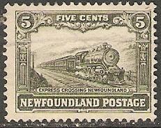 Newfoundland 1929 Express Train 167 MLH