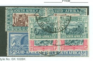 South Africa #B5-B8 Used Single (Complete Set)