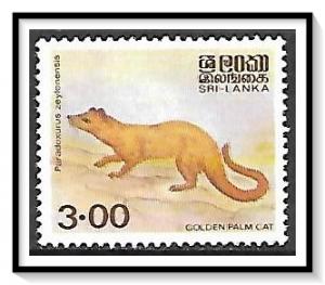 Sri Lanka #729 Wildlife MNH