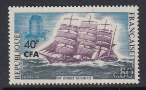 Reunion 372 Cape Horner Ship mnh