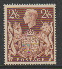 GB George VI  SG 476 unmounted mint  gum some lightly yellowed