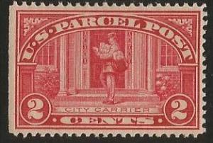 U.S. Scott #Q2 2-Cent Parcel Post Stamp - Mint NH Single
