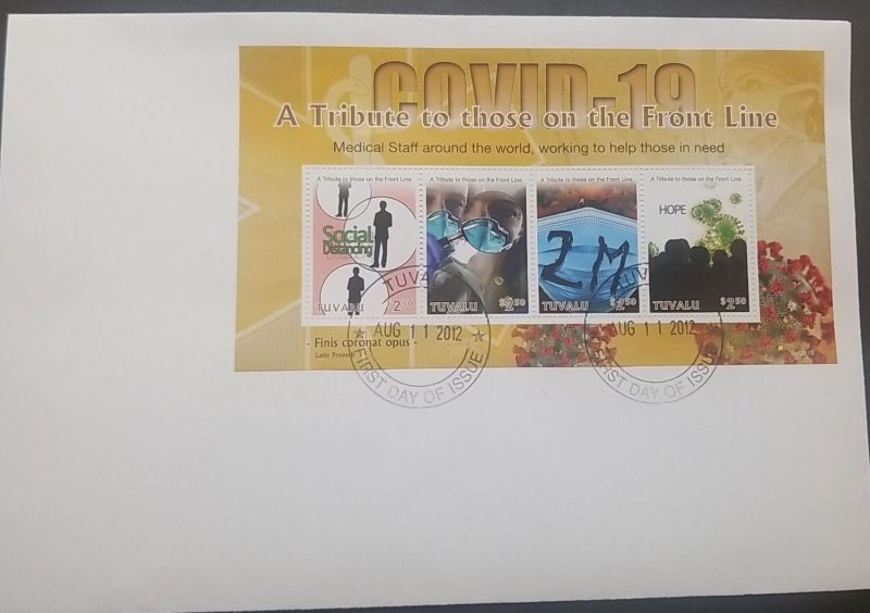 O) 2020 TUVALU, MEDICINE, COVID 19,  PANDEMIC  YEAR 2020, INFECTIOUS DISEASE