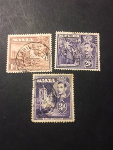Malta sc 193,196a, 197 u