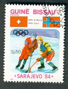 Guinea Bissau 531 Olympics used  single