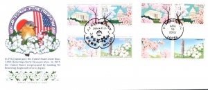 #4982-85 Gifts of Friendship Joint Graebner FDC