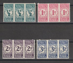 SOUTH AFRICA 1943/4 SG D30/3 MNH Cat £75